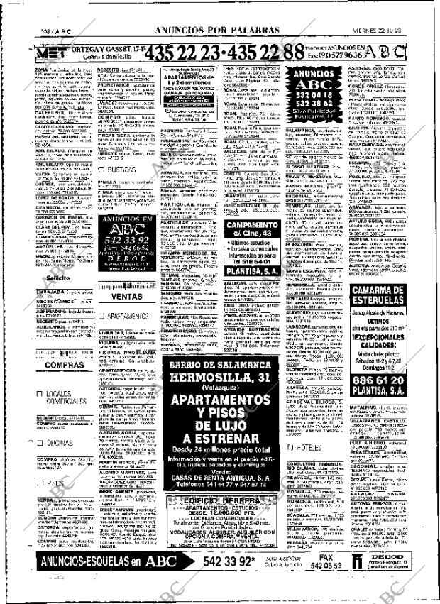 ABC MADRID 22-10-1993 página 108