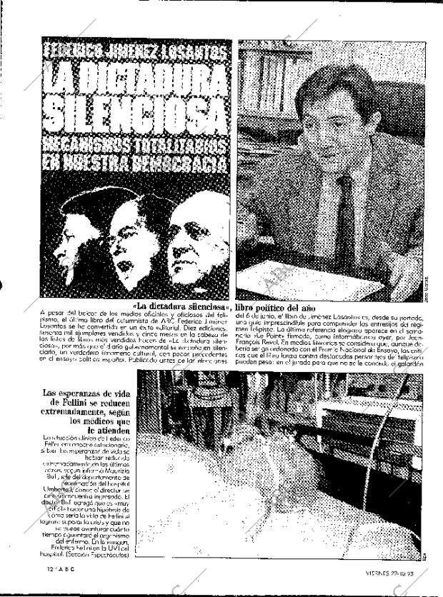 ABC MADRID 22-10-1993 página 12