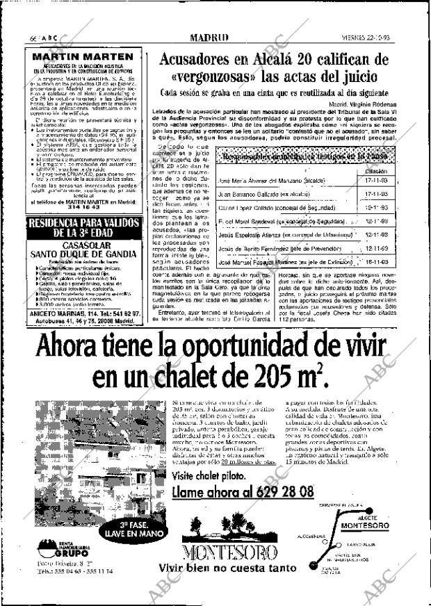 ABC MADRID 22-10-1993 página 66