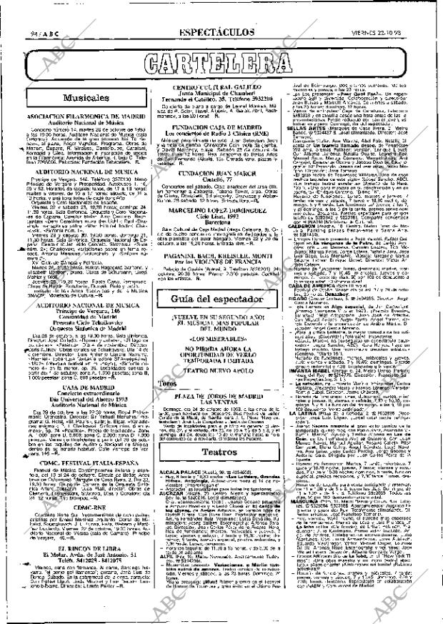 ABC MADRID 22-10-1993 página 94