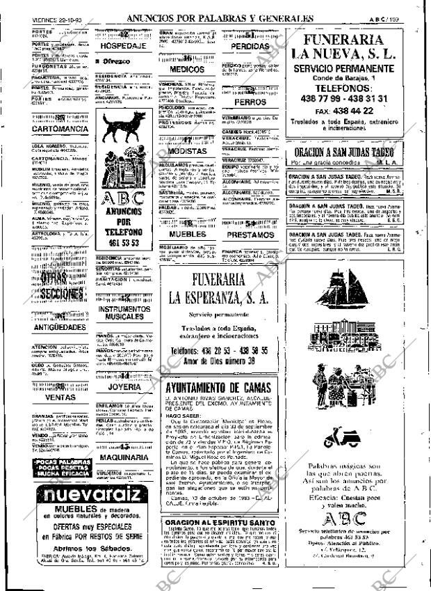 ABC SEVILLA 22-10-1993 página 109