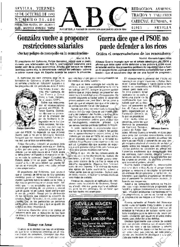 ABC SEVILLA 22-10-1993 página 19