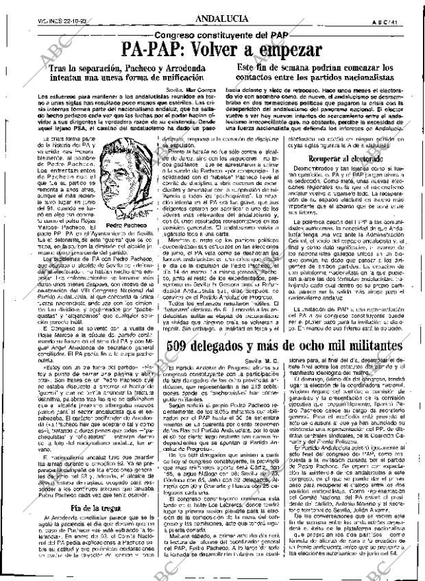 ABC SEVILLA 22-10-1993 página 41
