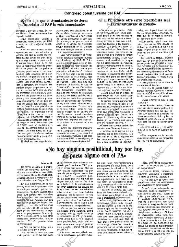 ABC SEVILLA 22-10-1993 página 43