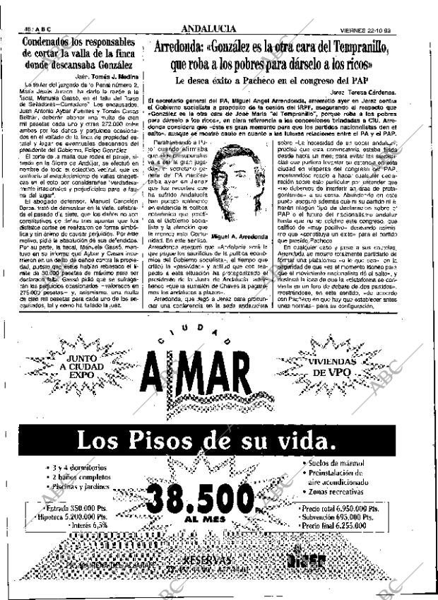 ABC SEVILLA 22-10-1993 página 48