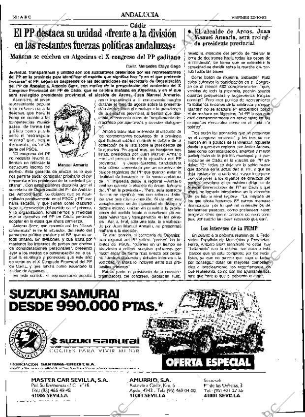 ABC SEVILLA 22-10-1993 página 50