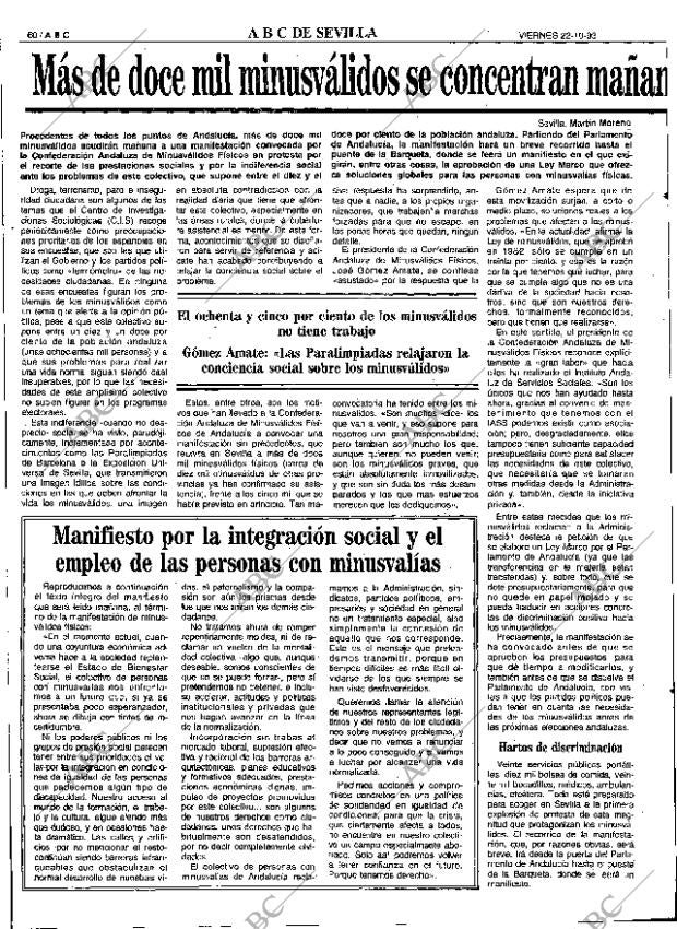 ABC SEVILLA 22-10-1993 página 60