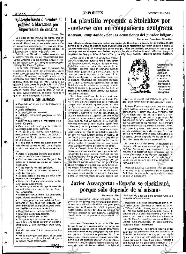 ABC SEVILLA 22-10-1993 página 88