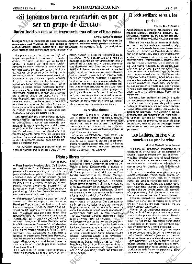 ABC SEVILLA 22-10-1993 página 97
