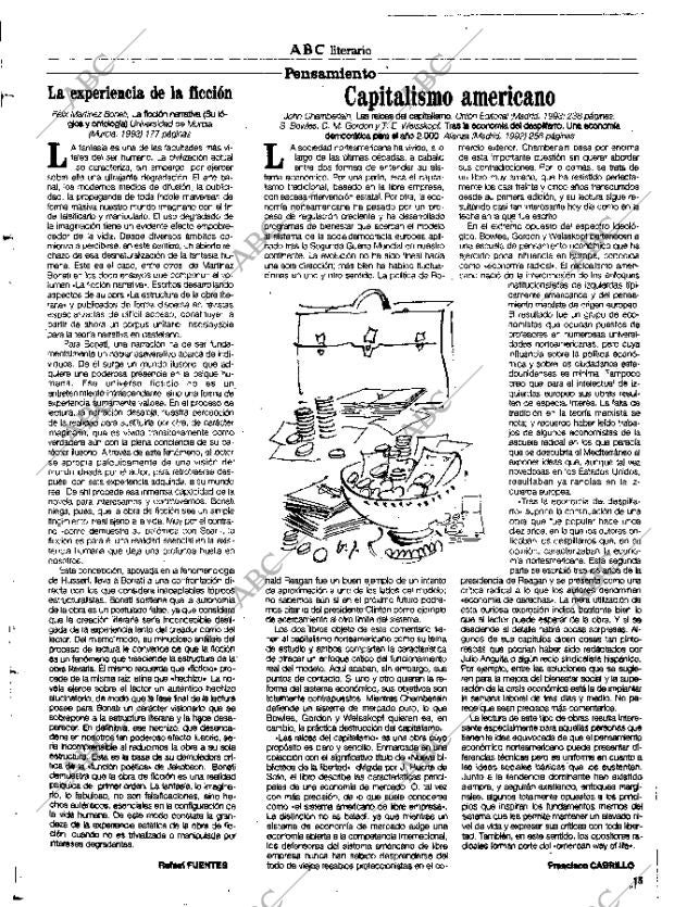 CULTURAL MADRID 22-10-1993 página 15