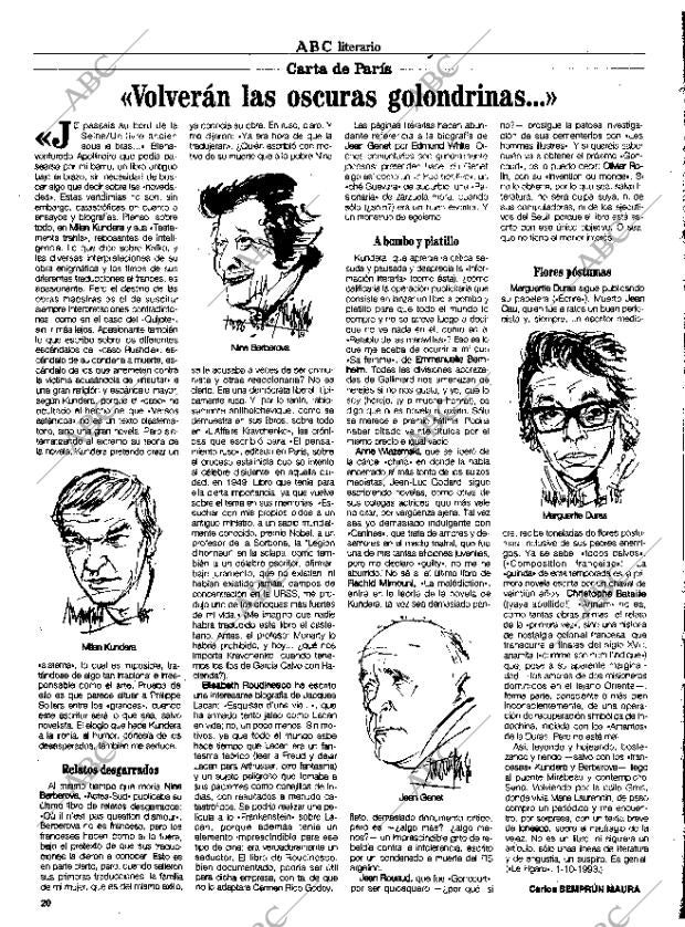 CULTURAL MADRID 22-10-1993 página 20