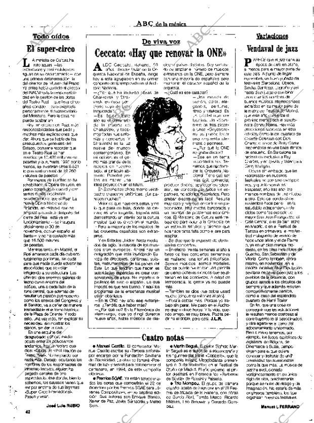 CULTURAL MADRID 22-10-1993 página 42