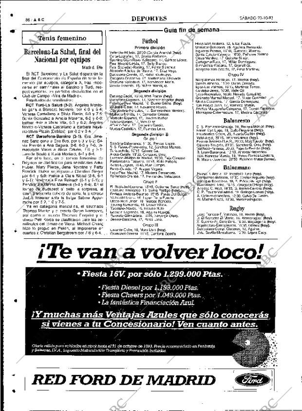 ABC MADRID 23-10-1993 página 88
