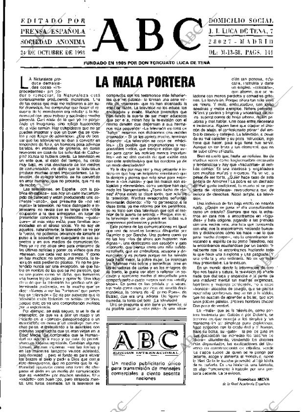 ABC MADRID 24-10-1993 página 3