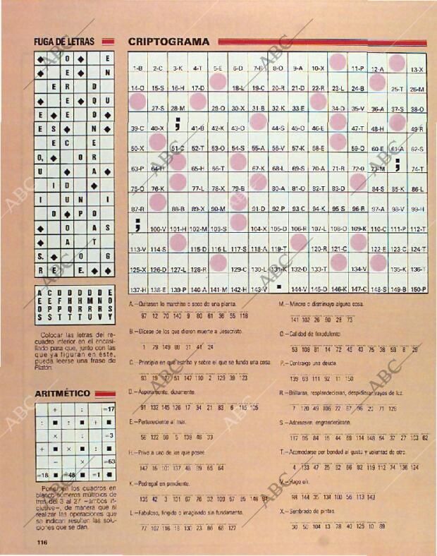 BLANCO Y NEGRO MADRID 24-10-1993 página 116