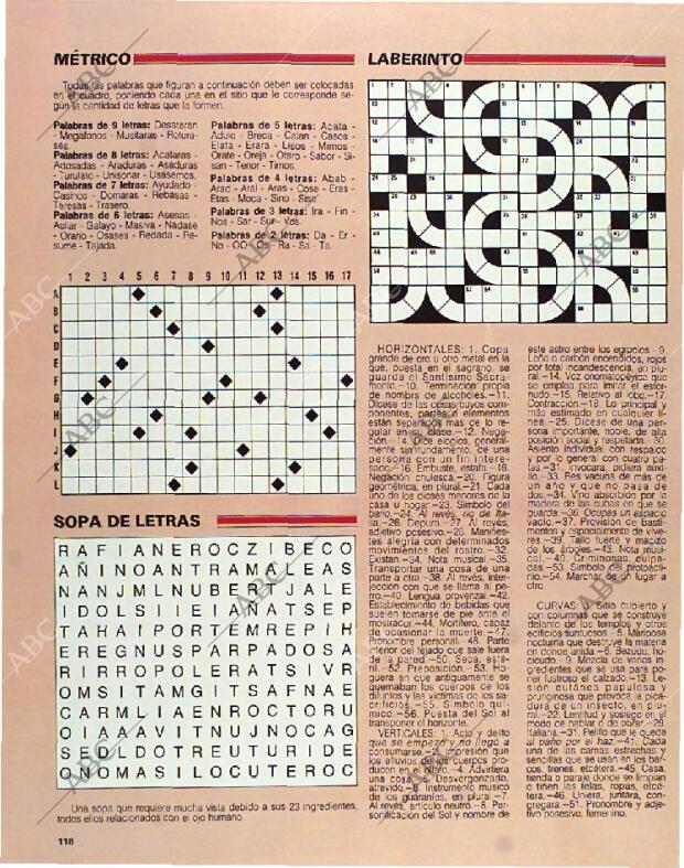 BLANCO Y NEGRO MADRID 24-10-1993 página 118