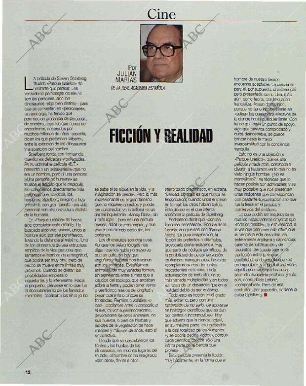 BLANCO Y NEGRO MADRID 24-10-1993 página 12