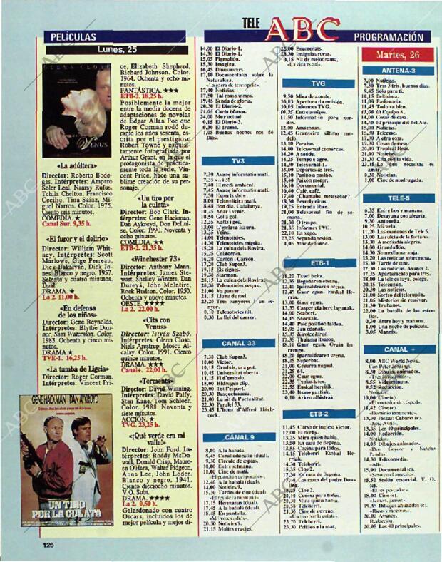 BLANCO Y NEGRO MADRID 24-10-1993 página 126