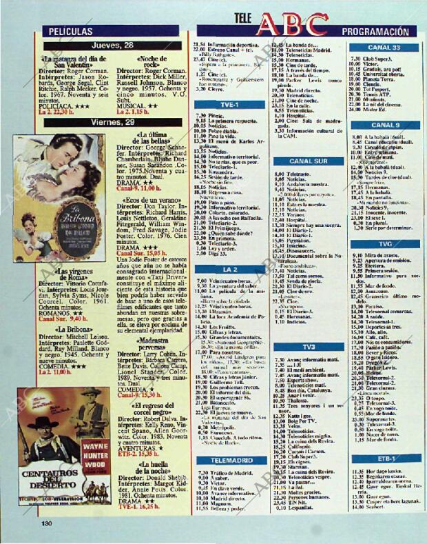 BLANCO Y NEGRO MADRID 24-10-1993 página 130