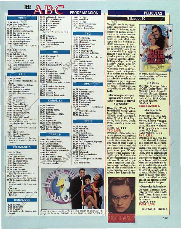 BLANCO Y NEGRO MADRID 24-10-1993 página 133