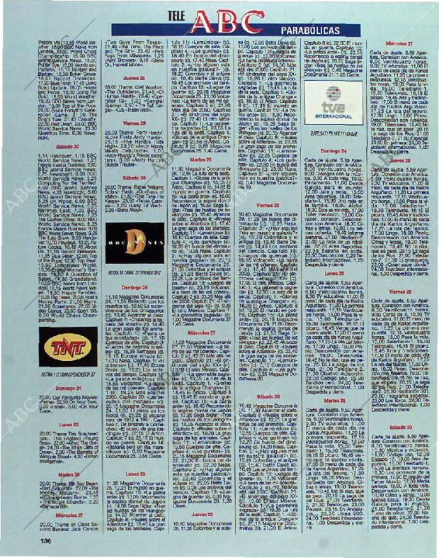 BLANCO Y NEGRO MADRID 24-10-1993 página 136