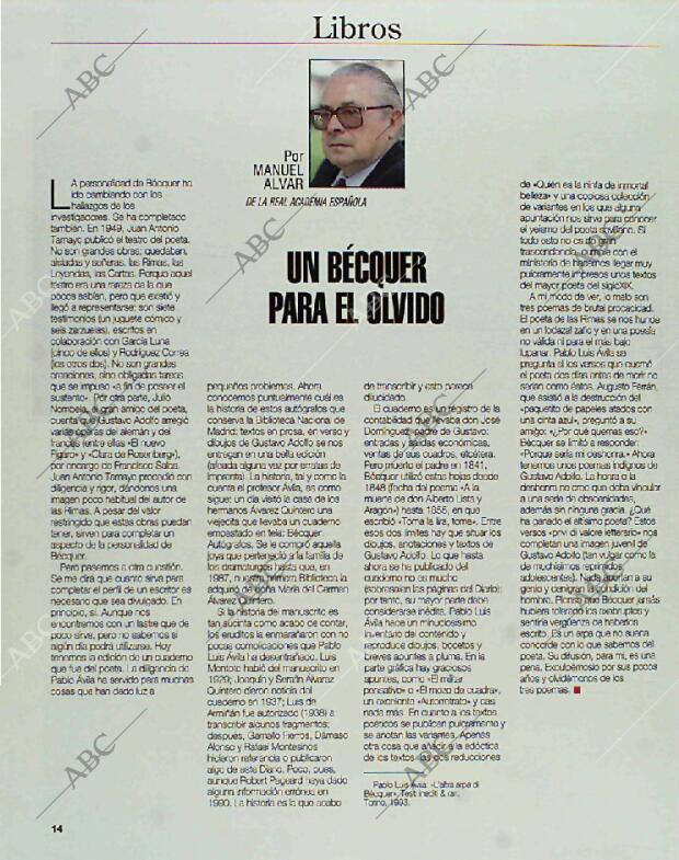 BLANCO Y NEGRO MADRID 24-10-1993 página 14