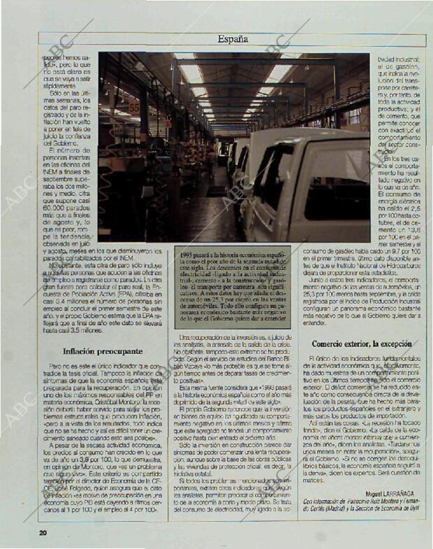 BLANCO Y NEGRO MADRID 24-10-1993 página 20