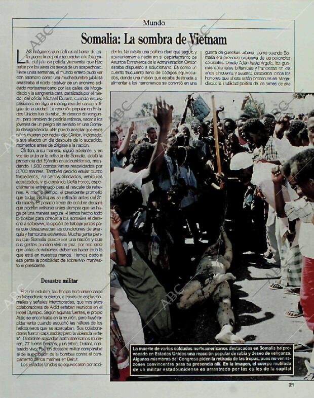 BLANCO Y NEGRO MADRID 24-10-1993 página 21