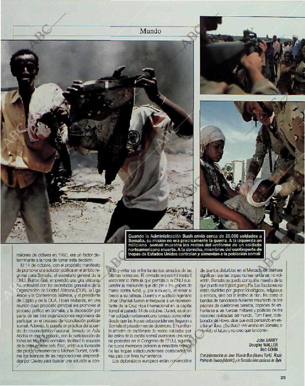 BLANCO Y NEGRO MADRID 24-10-1993 página 23