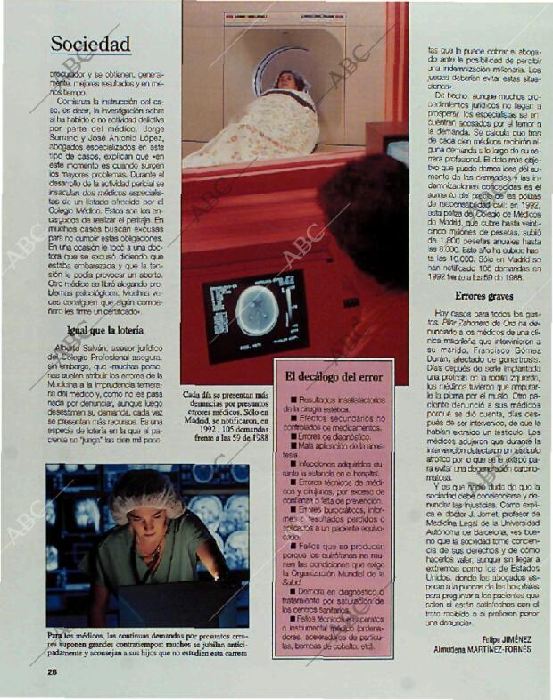 BLANCO Y NEGRO MADRID 24-10-1993 página 28