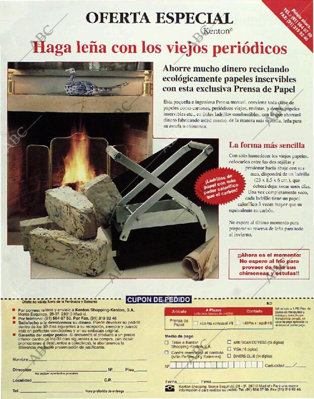 BLANCO Y NEGRO MADRID 24-10-1993 página 95