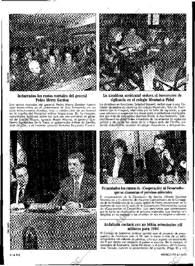 ABC SEVILLA 27-10-1993 página 8