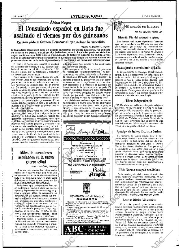ABC MADRID 28-10-1993 página 38