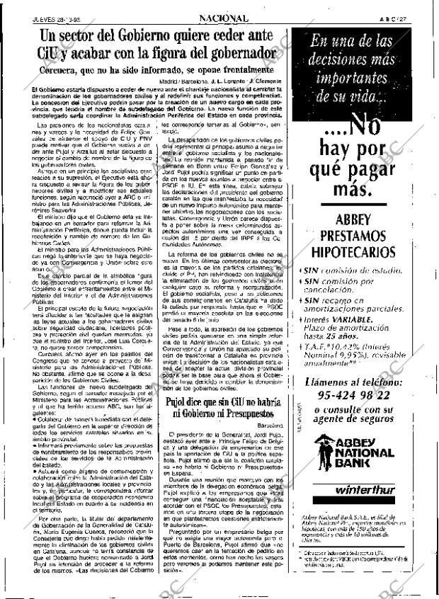 ABC SEVILLA 28-10-1993 página 27
