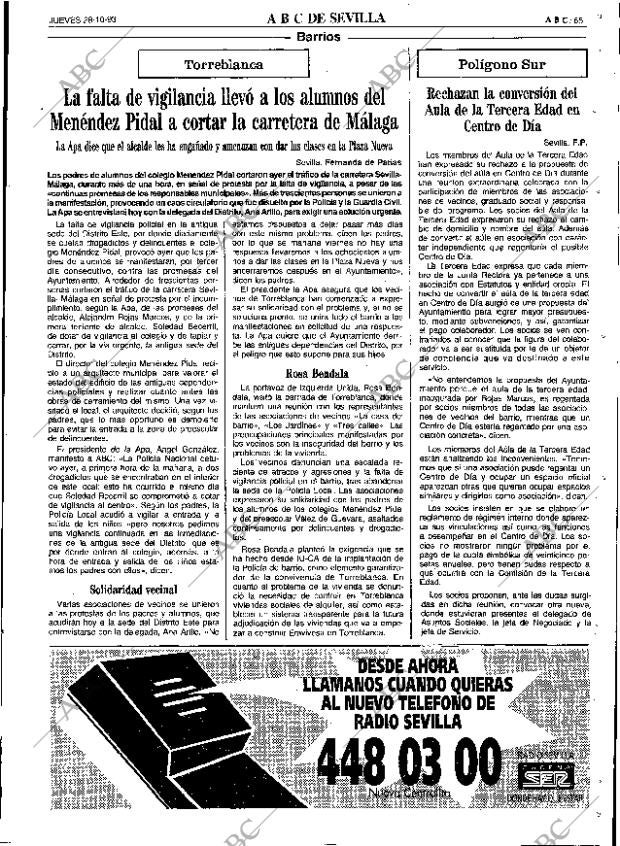 ABC SEVILLA 28-10-1993 página 65