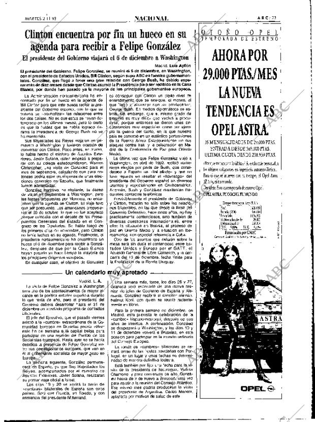 ABC MADRID 02-11-1993 página 23
