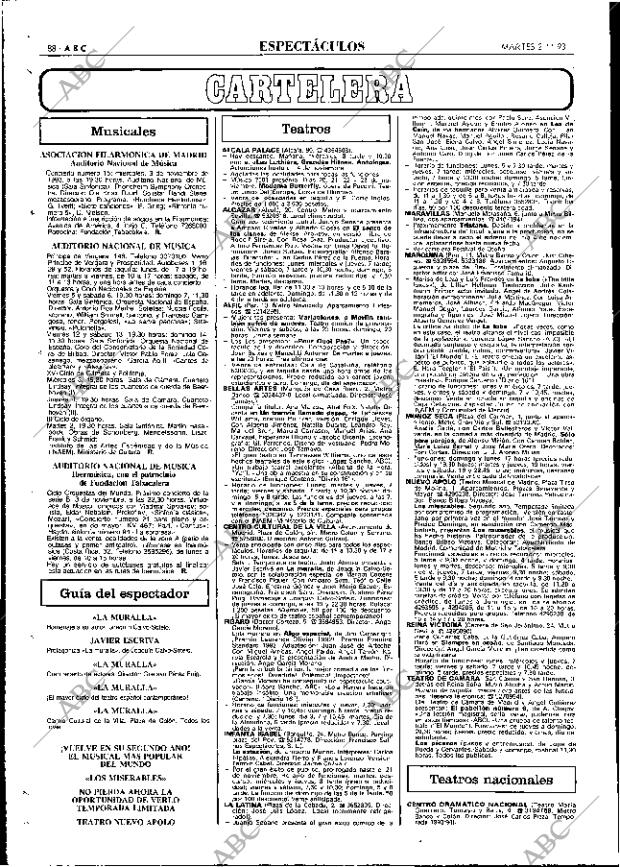 ABC MADRID 02-11-1993 página 88