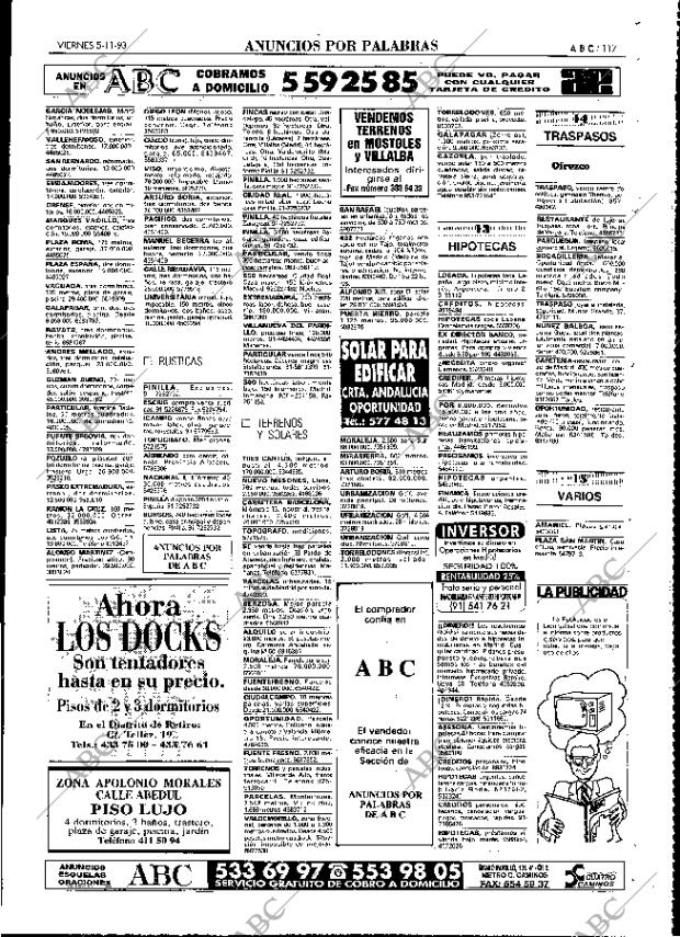ABC MADRID 05-11-1993 página 117