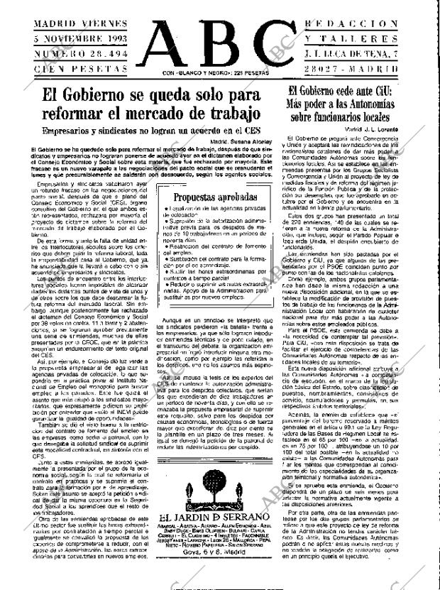 ABC MADRID 05-11-1993 página 17