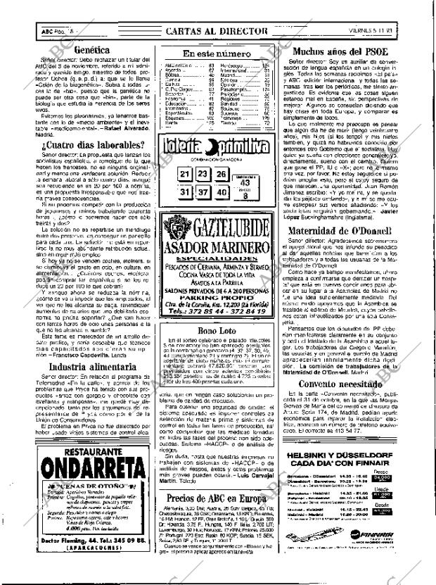 ABC MADRID 05-11-1993 página 18