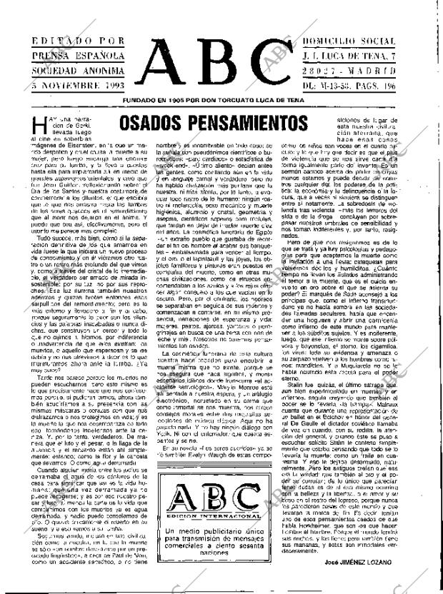 ABC MADRID 05-11-1993 página 3
