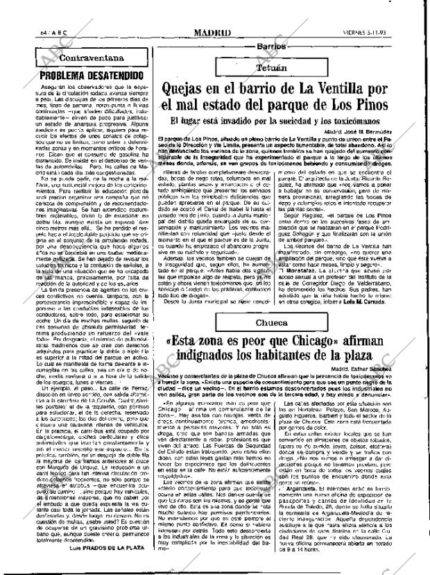 ABC MADRID 05-11-1993 página 64