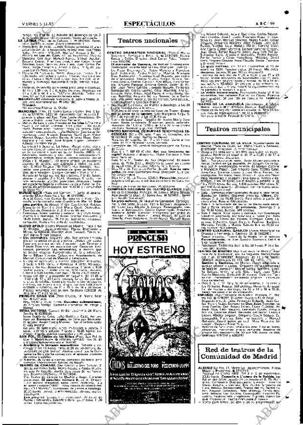 ABC MADRID 05-11-1993 página 99
