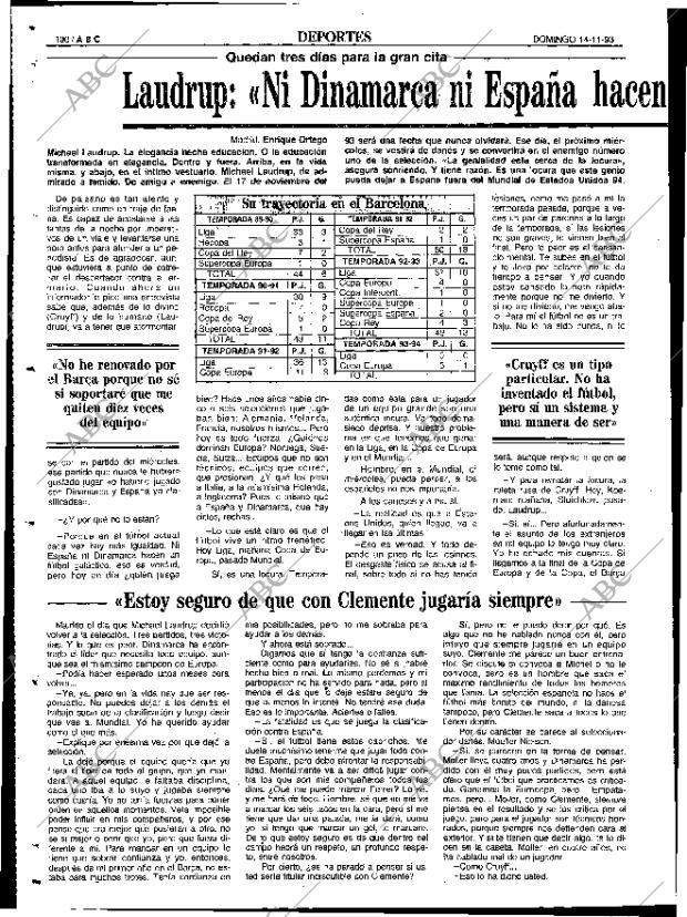 ABC SEVILLA 14-11-1993 página 100
