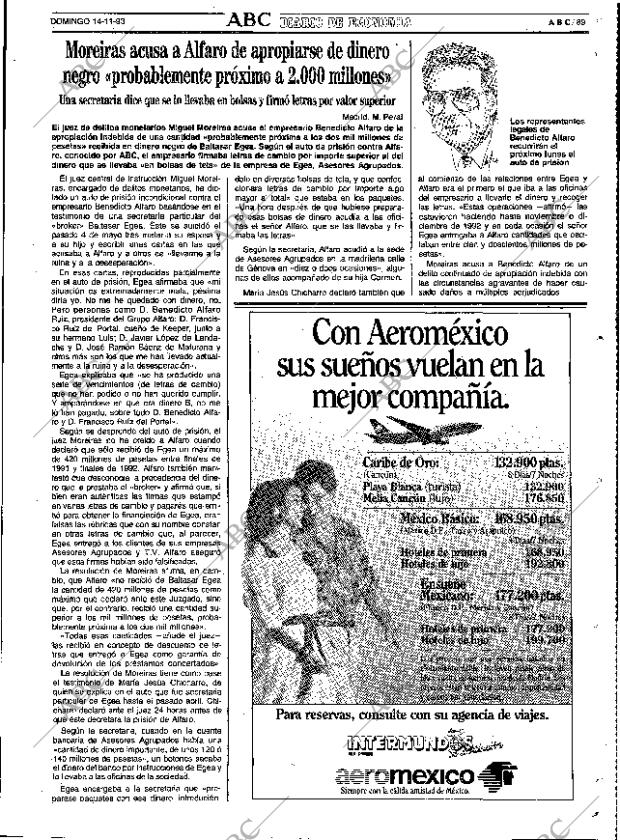 ABC SEVILLA 14-11-1993 página 89