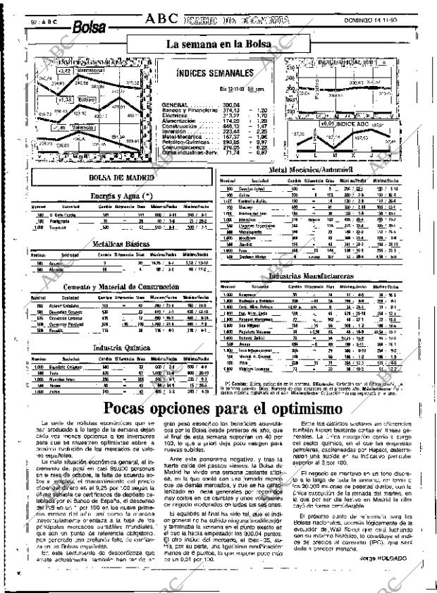 ABC SEVILLA 14-11-1993 página 92