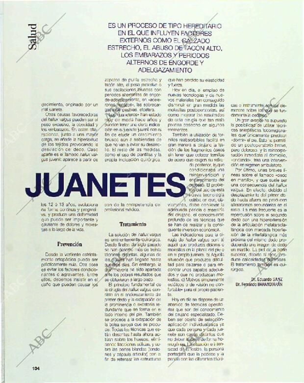 BLANCO Y NEGRO MADRID 14-11-1993 página 104