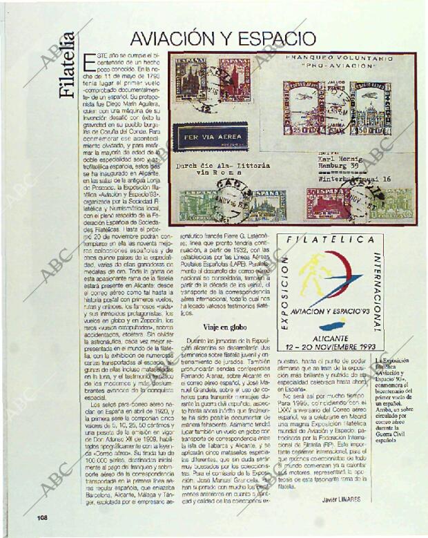 BLANCO Y NEGRO MADRID 14-11-1993 página 108