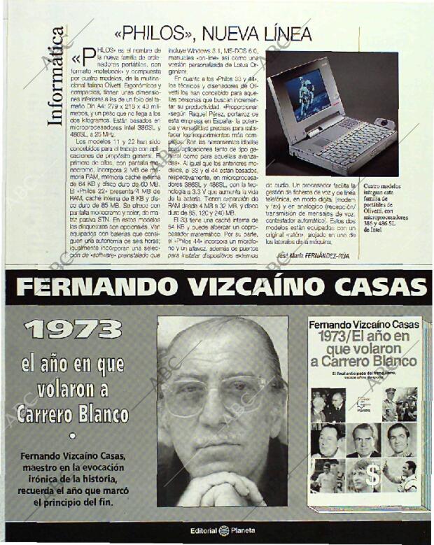 BLANCO Y NEGRO MADRID 14-11-1993 página 109