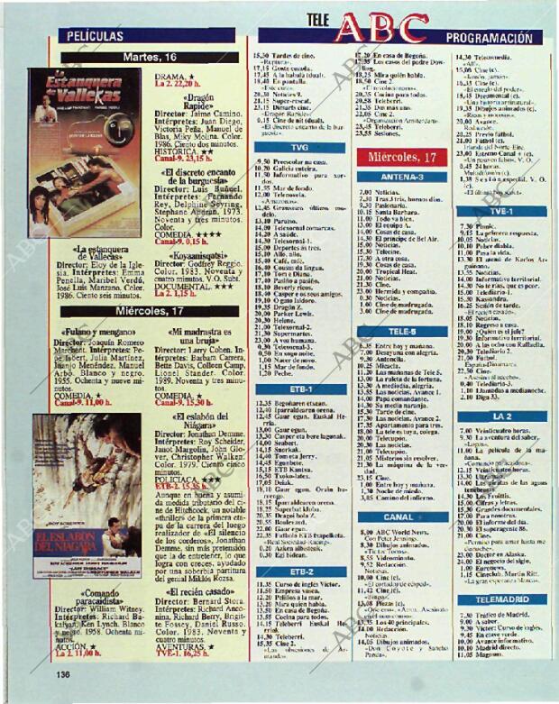 BLANCO Y NEGRO MADRID 14-11-1993 página 136